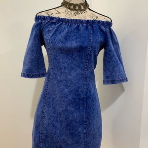 Denim dress